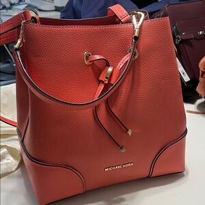 Michael Kors Coral Shoulder Bag